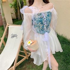 S Bust 82cm Shoulder 34cm Length 29cm Waist 64CMM Bust 86cm Shoulder 35cm Length 30cm Waist 67CML Bust 90cm Shoulder 36cm Length 31cm Waist 70CM Size S - Weight: 40 kg - 45 kgSize M - Weight: 45 kg - 50 kgSize L - Weight: 50 kg - 55 kg Material: COTTON & PolyesterDecoration: BandageItem Type: TopsTops Type: CamisFabric Type: Blended Spring Corset With Ruffles For Costume Party, Summer Ruffled Corset For Costume Party, Spring Ruffles Corset For Costume Party, Spring Costume Party Fitted Corset, Spring Costume Party Corset With Ruffles, Summer Overbust Corset For Costume Party, Spring Party Corset In Balletcore Style, Blue Overbust Corset For Spring, Spring Sleeveless Corset For Costume Party