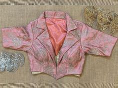 Buy stunning pink embroidered collar blouse online in USA. Elevate your saree style with exquisite readymade saree blouses, embroidered saree blouses, Banarasi sari blouse, designer saree blouse, choli-cut blouses, corset blouses from Pure Elegance Indian fashion store in USA.-front Fitted Embroidered Top With Collared Neckline, Collar Blouse Designs Latest, Designer Fitted Blouse With Collar, Formal Festive Embroidered Blouse Piece, Festive Formal Embroidered Blouse Piece, Festive Formal Blouse Piece With Embroidery, Traditional Pink Designer Blouse, Traditional Designer Pink Blouse, Designer Embroidered Long Sleeve Blouse