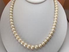 18 Inch Faux Pearls  7mm Bead Necklace  Vintage Faux Pearls Cheap Vintage Beaded Pearl Necklace, Vintage Pearl White Beaded Necklaces, Vintage Pearl White Beaded Necklace With Pearl Chain, Vintage Pearl White Necklace With Round Beads, Vintage Pearl White Pearl Necklace, Vintage Beaded Pearl White Pearl Necklace, Fashion Beads, Faux Pearl Necklace, Pretty Rings