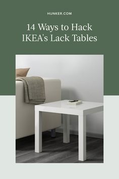 Ikea Lack Table Ideas, Ikea Lack Side Table Hack, Diy Ikea Lack Table Makeover, Lack Ikea Table, Ikea Lack Hack Table, Ikea Side Table Makeover, Kallax Side Table, Ikea Lack Table Makeover, Ikea End Table Hack