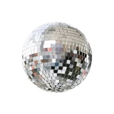 Disco Ball Vinyl Sticker by Elyse Breanne Designs Mirror Ball Print, Disco Ball White Background, Disco Ball Transparent Background, Good Vibes Widget, Disco Ball Widget, Disco Ball Pfp, Cute Computer Stickers, Disco Ball Icon, Vinyl Widget