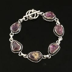 Natural Raw Amethyst Bracelet,Rough Amethyst Bracelet,Blue Gemstone Bracelet,Handmade Bracelet,Gift For Her,925 Sterling Silver Bracelet stone      =    Amethyst weight    =    10  gm We have Great Collection of Fine Sterling Silver plated jewelry, which is absolutely unique and precious. Our jewelry is always with 925 sterling silver plated base material. The important thing is that when our semi-precious gemstone confluences with these silver, it definitely becomes a precious jewelry and you f Sterling Silver Jewelry Bracelet With Stone Setting, Sterling Silver Bracelet With Stone Setting, Silver Bracelet With Amethyst Natural Stones, Silver Amethyst Bracelets With Natural Stones, Silver Amethyst Bracelet With Natural Stones, Nickel-free Amethyst Bracelet, Adjustable Sterling Silver Amethyst Gemstone Bracelet, Silver Amethyst Bracelets With Stones, Blue Gemstone Bracelet