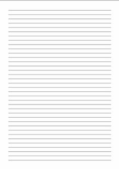 a blank lined paper with lines on it