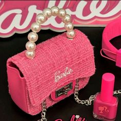 Barbie Bag, Barbie Series, Barbie Things, Fashion Barbie, Cheap Handbags, Mattel Barbie, Niche Design, Handbag Straps, Barbie World