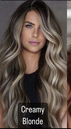 Blonde Money Piece Side Part, Level 6 Hair Color With Highlights, Hair Colors For Green Eyes, Dimensional Blonde With Money Piece, Brown Hair With Ash Blonde Highlights, Low Light Hair Color, Highlights For Grey Hair, Ash Blonde Hair Balayage, Cool Blonde Highlights