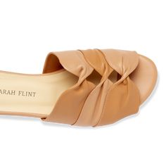 Arabesque Slide – Sarah Flint Birkenstock Sandals Women, Fancy Footwear, Sarah Flint, Fancy Flats, Fashion Shoes Sandals, Block Sandals, Fashion Shoes Flats, Round Toe Pumps, Fashion Slippers