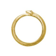 Wide Ouroboros Eternal 4mm Band • 18k Yellow Gold-Brevard Ancient Egyptian Symbols, Alchemic Symbols, Egyptian Symbols, Cycle Of Life, Snake Ring, 18k Yellow Gold Ring, Gold Snake, Egyptian Art, Wide Bands