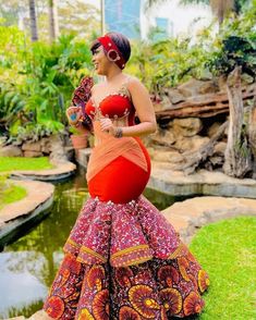 African Print Gowns Prom Dresses, African Dresses For Brides, Orange African Wedding Dress, African Orange Gala Dresses, Red African Wedding Dress, Mermaid Ankara Dress, African Wedding Dress Afrikrea.com, Mermaid Ankara Gown, Ankara Prom Dress