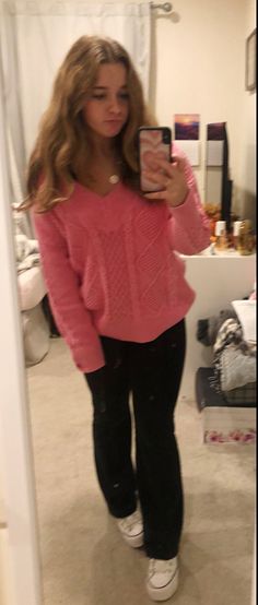 Outfits With Pink Leggings For School, Church Camp Outfits Winter, Pink Outerwear For School In Fall, Pink Hoodie For School In Fall, Winter Pink Tops For School, Preppy Pink Top For School, Church Camp Outfits, Preppy Fall Outfits, Preppy Fall