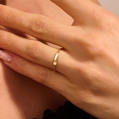 Enhance your style with our 14k Solid Gold Engraved Signet Ring. This minimalist, custom name ring is perfect for women, featuring a flat bar design with a personalized monogram. Elevate your look with this elegant ladies' pinky ring. Give a gift they will be extremely happy with a personalized minimalist rings that customized with their initials or their beloved ones... Ring Details ❥ Gold KT: 14k 18k 10k Solid Gold ❥ Gold Color Options: Rose Gold, Yellow Gold, White Gold ❥ Thickness: 0.94 mm ❥ Simple Gold Engraved Promise Ring, Simple Gold Engraved Ring For Anniversary, Classic Personalized 14k Gold Midi Rings, Minimalist Adjustable Engraved Open Ring, Minimalist Adjustable Open Engraved Ring, Minimalist Adjustable 14k Gold Couple Rings, Adjustable Minimalist 14k Gold Couple Rings, Minimalist Gold Engraved Midi Rings, Minimalist Engraved Gold Midi Rings