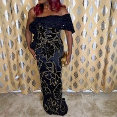 Custom Dress By Walone Fashion Group Worn Amount : Twice Corset And Zipper Has An Optional Sleeve On The Left Side Beading And Crystals Size : 8 Sold As Is Gold Beaded Dress, Custom Dress, Fashion Group, Custom Dresses, Beaded Dress, Gold Beads, Black And Gold, Beading, Colorful Dresses