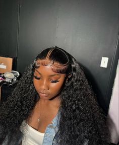 Hair Appointment Outfit Black Women, Buss Down Wig, Hair Appointment Outfit, Appointment Outfit, Black Hair Curly, Curly Hair Cut, Wet And Wavy Hair, Curly Lace Wig