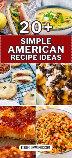 20 simple american recipe ideas that are easy to make and delicious enough for the whole family