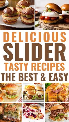 delicious slider tasty recipes the best and easy way to make them at home