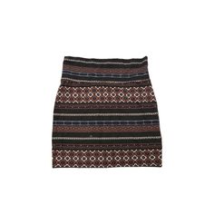 Charlotte Russe Tribal Patterned Skirt -Size M -Black And Brown Color -Pencil Style -Tribal Pattern Repeated On Front And Back -95% Cotton 5%Spandex -Brand New Brown Stretch Lined Skirt, Brown Stretch Mini Skirt, Brown Mini Skort, Brown Stretch High Waist Mini Skirt, Brown High Waist Stretch Mini Skirt, Brown Stretch Casual Mini Skirt, Brown Lined Mini Pencil Skirt, Brown Stretch Skirt, Brown Lined Pencil Mini Skirt