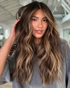 Rambut Brunette, Fall Hair Color Ideas, Platinum Blonde Hair Color, Brown Hair Looks, Brown Hair Inspo, 2024 Ideas, Brunette Hair With Highlights, Fall Hair Color For Brunettes, Brunette Balayage Hair