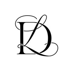 the letter d is made up of two letters, one in black and one in white