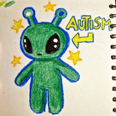 Alien Pfp Cute, Space Related Drawings, Ikea Alien Drawing, Silly Alien Drawing, Alien Drawing Cute, Alien Astethic, Cute Alien Art, Ikea Plushies, Alien Doodle