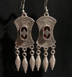 ~Handmade item~ Measurement: 7.5cm in length  Material: Metal , glass  A great piece to obtain before it's gone! Tribal Earring#Nomadic Earring# Tribal Jewelry#middle Eastern Jewelry# Tribal Belly Dance Jewelry#Tribal Boho Jewelry# Ceremonial Dangle Earrings, Ornate Metal Earrings With Latkans, Traditional Metal Drop Earrings, Traditional Pierced Metal Chandelier Earrings, Traditional Metal Earrings For Pierced Ears, Metal Earrings With Dangling Beads For Festivals, Traditional Dangling Beads Drop Earrings, Traditional Drop Earrings With Dangling Beads, Ornate Metal Earrings For Ceremonies