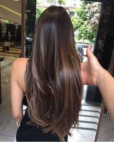 Blond Cenușiu, Natural Brown Hair, Hair Color Asian, Long Brunette Hair, Brunette Balayage