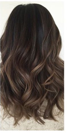 Dark brown balayage Dark Brown Hair Balayage, Hair Magazine, Brown Balayage, Hair Styles 2017, Short Hairstyle