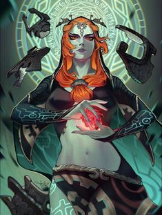 Legend Of Zelda Midna, Twilight Princess Midna, Loz Fanart, Zelda Tattoo, Hyrule Warriors, Link Zelda, Zelda Art, Zelda Breath