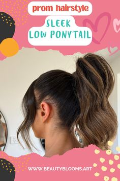 Credit: @hairbydani_t on IG
Turn heads at prom with this chic & easy low ponytail. Perfect for all hair textures, this style is both glamorous and manageable. Save this pin for glam hair inspiration! #PromHair #SleekPonytail #HairTutorial
Please click the link of this pin to see more. Thank you. Easy Low Ponytail, Sleek Low Ponytail, Hair Textures, Glam Hair, Low Ponytail, Sleek Ponytail, Trendy Hairstyles, Bobs Haircuts, Prom Hair