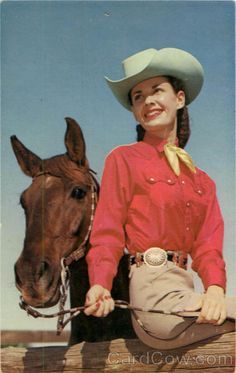 Vintage Cowgirls on Pinterest Riding Habit, Vintage Western Wear, Cowgirl Look, Graphic Design Collection, Cowgirl And Horse, Riding Horse, Rodeo Queen, Western Women