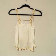 White And Cream Freepeople Intimates Tank Top. Geometric Design In The Front Of The Top. Brand New Never Been Worn! White Cream, Cream White, Free People Tops, Geometric Design, The Top, Free People, Tank Top, Womens Tops, Tank Tops