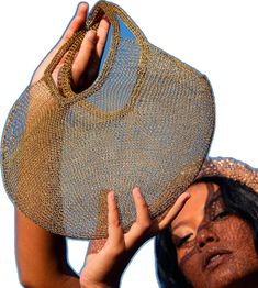 Gold Handwoven Bags For Daily Use, Gold Handwoven Bags For Everyday Use, Gold Handwoven Tote Bag, Gold Handwoven Shoulder Bag For Daily Use, Everyday Handmade Gold Shoulder Bag, Handmade Gold Bag For Everyday Use, Dark Gold, Gold Copper, Copper Metal