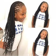 40 Natural Hairstyles for Eight Years Old Black and Mixed-Race Girls - Coils and Glory African Hair Braiding Styles, Natural Hairstyles For Kids, Kids' Braids, Girls Hairstyles Braids