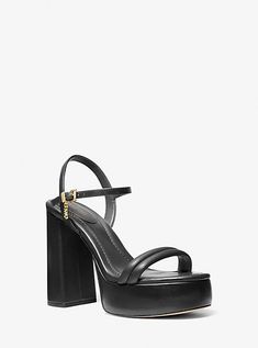 Carmen Faux Leather Platform Sandal | Michael Kors