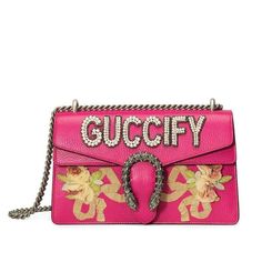 Pretty Shades Of Pink, Wallet Gucci, Gucci Runway, Pink Eyeglasses, Shoulder Bag Pink, Gucci Pink, Handbags Gucci, Gucci Crossbody Bag, Crystal Belt