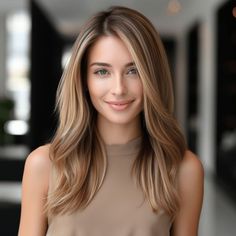 Blonde Highlights 2024, Cute Summer Haircuts, Attractive Makeup, Blonde Hair With Dark Roots, Hair With Dark Roots, Blonde Hair Transformations, Brunette Hair With Highlights, Summer Haircuts, Blonde Hair Looks