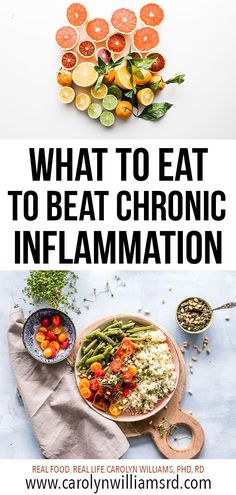 Chronic inflammation is triggered by the immune system responding to irritants or foreign compounds, often in food or the environment. With no overt symptoms, chronic inflammation is a little… Inflammatory Foods, Chronic Inflammation, What To Eat, Best Diets, Diet Tips