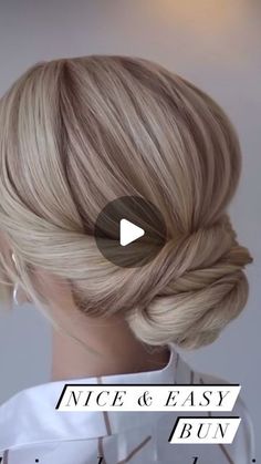 Les Coiffures de Lola on Instagram: "Joli Chignon facile à réaliser 🤩 vous n’avez plus d’excuses pour faire les plus belles coiffures. 

——
#hair #coiffure #mariee #mariage #coiffeur #hairdresser #chignon #blond #blondhair 

#paris #newyork #chicago #losangeles #tokyo #londres" Easy Chignon Tutorial, Up Dos For Long Hair, Tutorial Chignon, Chignon Tutorial, Medium Dark Hair, Hairstyles With Curled Hair, Chignon Simple, Easy Chignon, Intricate Hairstyles