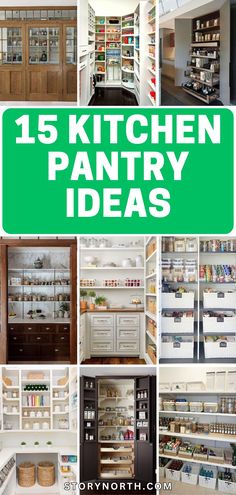 the top 15 kitchen pantry ideas