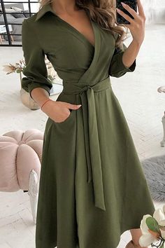 Details: Material: Cotton Style: Elegant, Fashion Pattern Type: Print, Solid Element: Patchwork, Frenulum Neckline: V Neck Silhouette: A Line Sleeve Style: Regular Sleeve Sleeve Length: Three Quarter Dresses Length: Mid Calf Clothing Length: Long Size(in) Bust Dresses Length Shoulder Width Sleeve Length S 35.4 49.2 14.2 17.3 M 37 49.6 14.6 17.7 L 37.8 50 15 18.1 XL 39.4 50.4 15.4 18.5 2XL 40.9 50.8 15.7 18.9 3XL 41.7 51.2 16.1 19.3 Tips:Due to the many variations in monitors, the color in the im Linen Dresses Elegant, Classy Summer Dress, Southern Fashion, Quarter Sleeve Dress, Line Dresses, Banquet Dresses, Elegant Maxi Dress, Dress Up Outfits, A Line Dresses