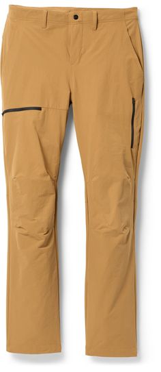 Equipped with articulated knees  plenty of stretch and FlashDry™ moisture-managing technology  the men's The North Face Basin pants have all the makings of your next go-to hiking pants. The North Face Nylon Bottoms For Outdoor, The North Face Cargo Pants For Outdoor Activities, The North Face Cargo Pants With Pockets For Outdoor, The North Face Hiking Pants With Pockets, Outdoor Pants, Hiking Pants, North Face Mens, Rei Co-op, Brown Color