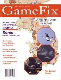 the front cover of gamefix magazine with an image of a bird flying over it