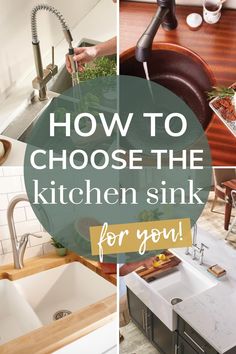 how to choose the kitchen sink for you