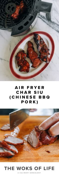 the works of life air fryer charbab and chinese bbq