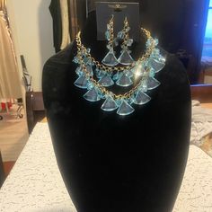 Tracilynn Aqua Necklace And Earrings Set. “Splash Collection”. Original Tag Is Attached Aqua Necklace, Necklace And Earrings Set, Necklace And Earrings, Earrings Set, Costume Jewelry, Womens Jewelry Necklace, Earring Set, Color Blue, Jewelry Necklaces