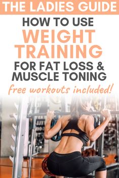 Weight Training For Fat Loss, Workout Morning, Strength Training Guide, Strength Training Program, Pilates Training, Weight Training Workouts, Makanan Diet