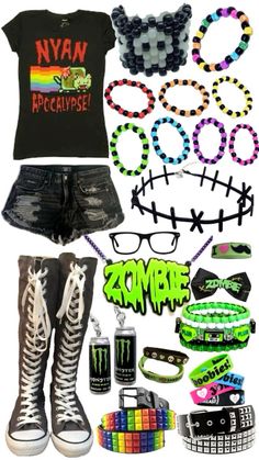 Scene Clothing, Silly Clothes, Scene Outfits, Funky Outfits, Scene Fashion, Scene Kids, Emo Outfits, Alt Fashion, Cool Fits