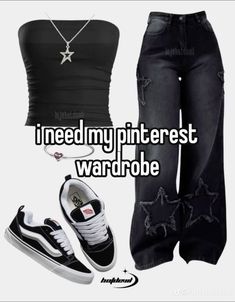 Bizarre Fashion, Outfit Ideas Black, Pinterest Wardrobe, Street Style Outfits Casual, What Not To Wear, Whisper Pinterest, Outfits For Summer, Closet Wardrobe, Y2k Outfits