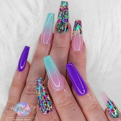 Winter Nail, Bling Nails, Cool Nail Designs, Fancy Nails, Naomi Campbell, Nail Polishes