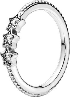 Pandora Star Ring, Pandora Celestial, Pandora Star, Stars Ring, Celestial Stars, Pandora Ring, Pandora Rings, Clear Stone, Star Ring