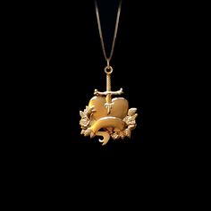 PENDANT INFORMATION This pendant is made of real, solid gold.• Made in USA• Material: 14k or 18k solid gold• Finish: polished• Height: 1.27" (32 mm) x Width: 0.91" (23 mm)• Pendant weight: approx. 6 grams (14k)• Bail: fits up to 4 mm chains• Solid back, not hollow• A certificate of authenticity is included• Delivered in our elegant jewelry box, making it the perfect gift Shipping: All of our orders are custom-made. Please allow approximately 3 weeks for production and shipping. Shipping includes Phoenix Pendant, Gold Dragon, Solid Gold Chains, Box Making, Dragon Pendant, Yellow Gold Chain, Elegant Jewelry, Gold Finish, 3 Weeks