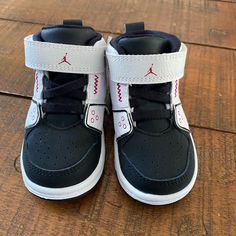 Jordan’s Toddler Sneakers Never Worn Fit My Son Casual Jordan Shoes Scratch-resistant For Sports, Casual Scratch-resistant Jordan Shoes For Sports, Casual Low-top Jordan Shoes Scratch-resistant, Casual Low-top Scratch-resistant Jordan Shoes, Scratch-resistant Jordan Shoes For Streetwear, Sporty Jordan Shoes With Scratch-resistant Round Toe, Scratch-resistant Jordan Lace-up Shoes For Streetwear, Scratch-resistant Lace-up Jordan Shoes For Streetwear, Sporty High-top Sneakers For Playtime